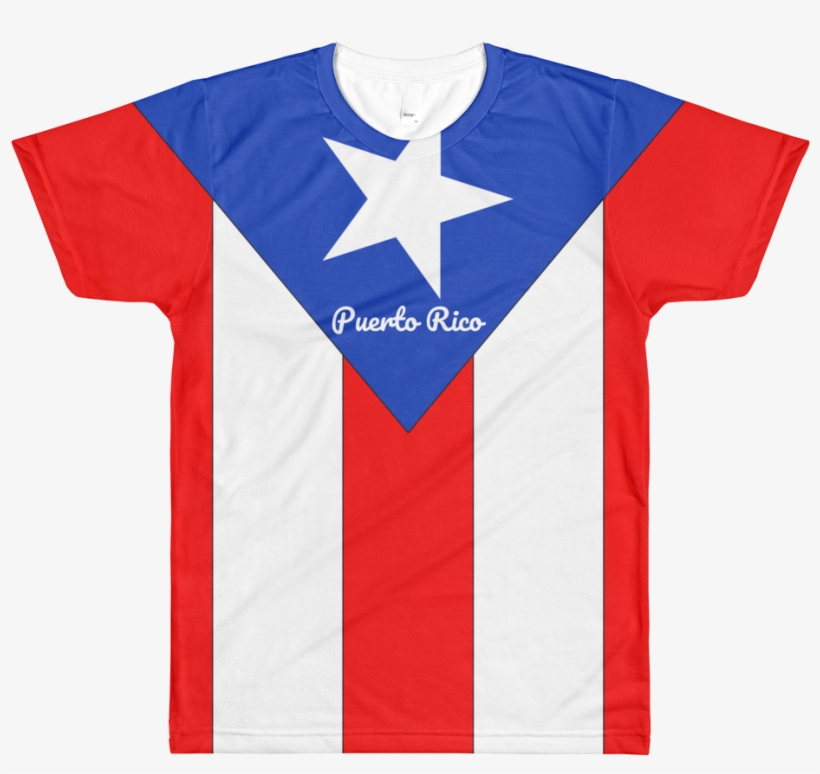Puerto Rico Flag All Over Printed T Shirt - Captain America, transparent png #828031