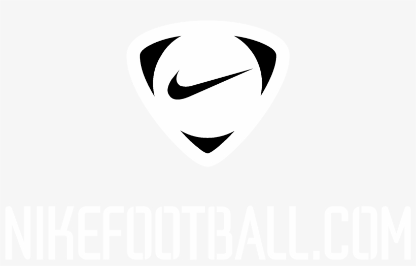 Nikefootball Com Logo Black And White - Nike Football Logo Png, transparent png #828074