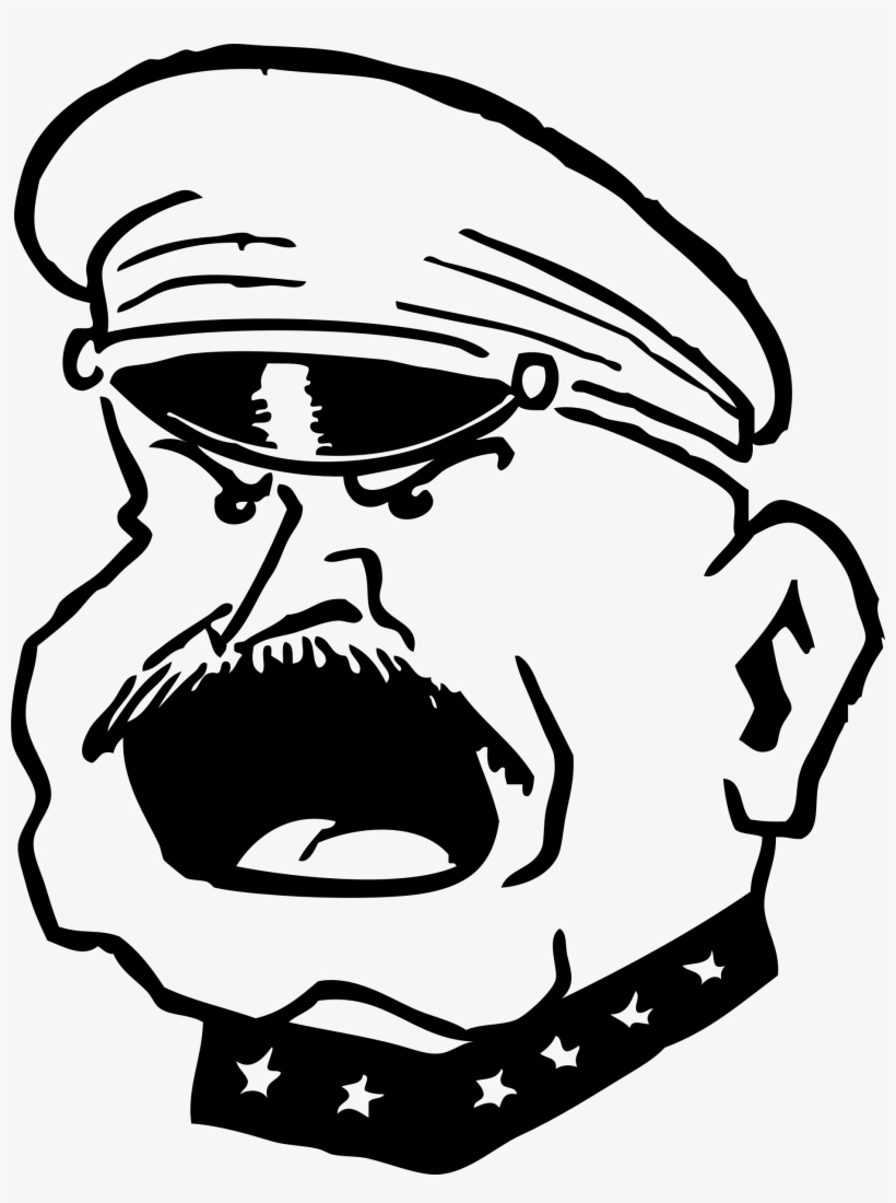 This Free Icons Png Design Of Admiral Coontz Yelling, transparent png #828436
