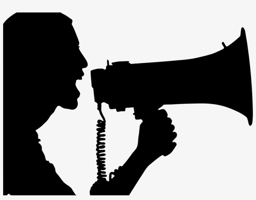 Yelling At Strangers All Day Trying To Make A Living - Grito Png, transparent png #828586