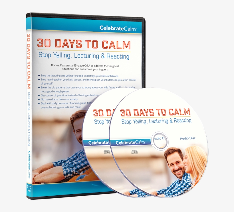30 Days To Calm - Flyer, transparent png #829039