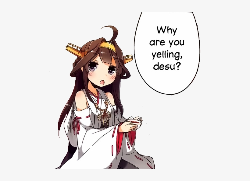 Why Are You Yelling, Desu Human Hair Color Cartoon - Anime, transparent png #829154