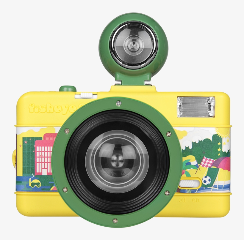 2 Brazilian Summer - Lomography Fisheye No.2 35mm Camera, transparent png #829345