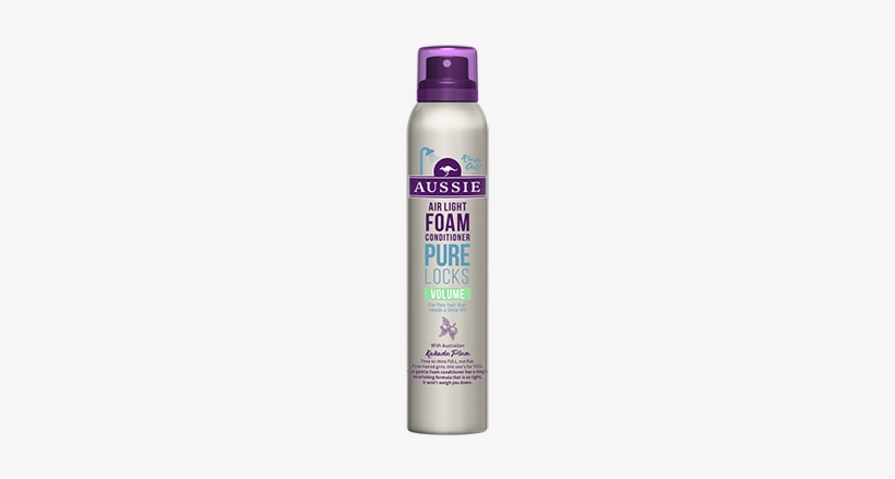Aussie Pure Locks Foam Conditioner, transparent png #829377