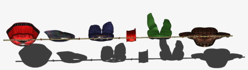 Clothline02 Dd - Sofa Bed, transparent png #829408