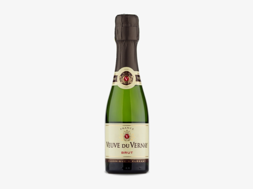 Mini Wine Bottles Mini Champagne Bottles Personal Wine - Veuve Du Vernay Mini, transparent png #829730