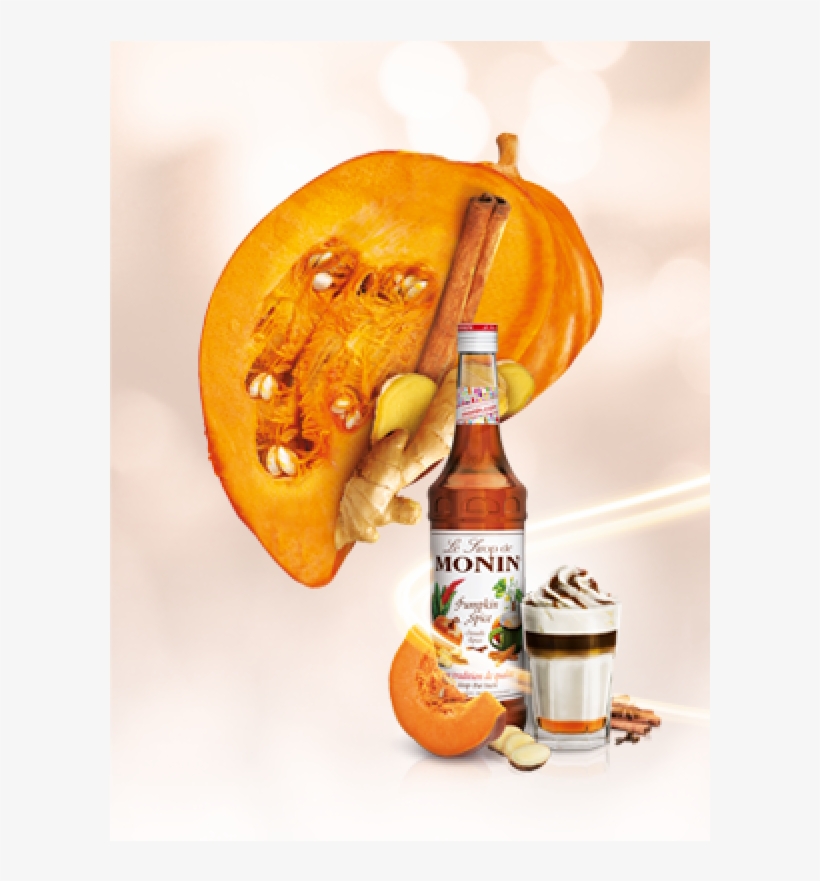 Monin Surup Pumpkin Spice, transparent png #8200019