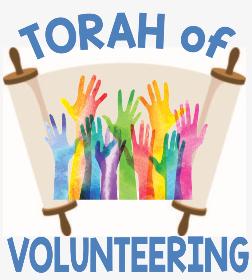 Torah Of Volunteering - Clip Art Hands Raised, transparent png #8200171