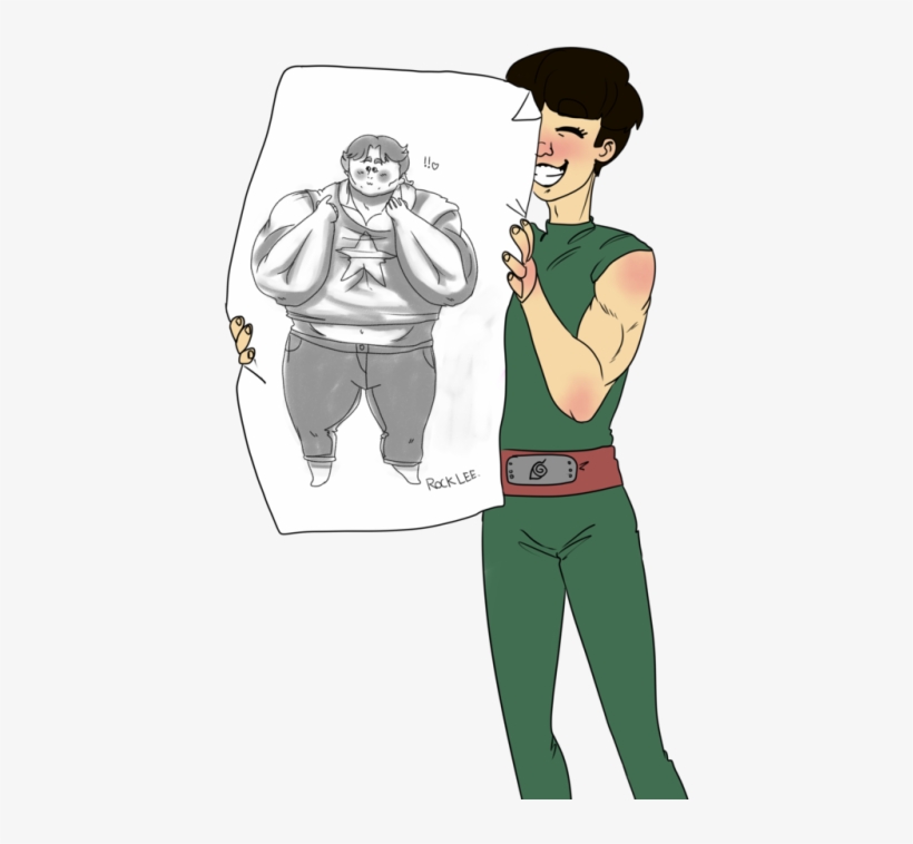 My Artwork For You Jjba Naruto Rock Lee Jonathan Joestar - Cartoon, transparent png #8200576