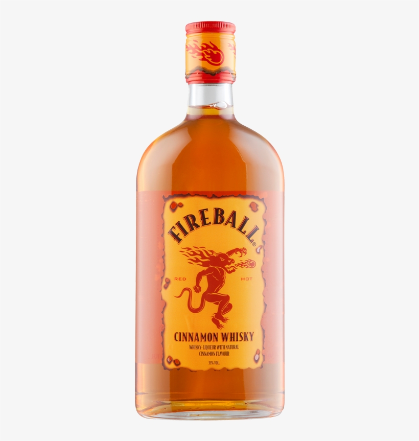 Fireball Whiskey, transparent png #8200742