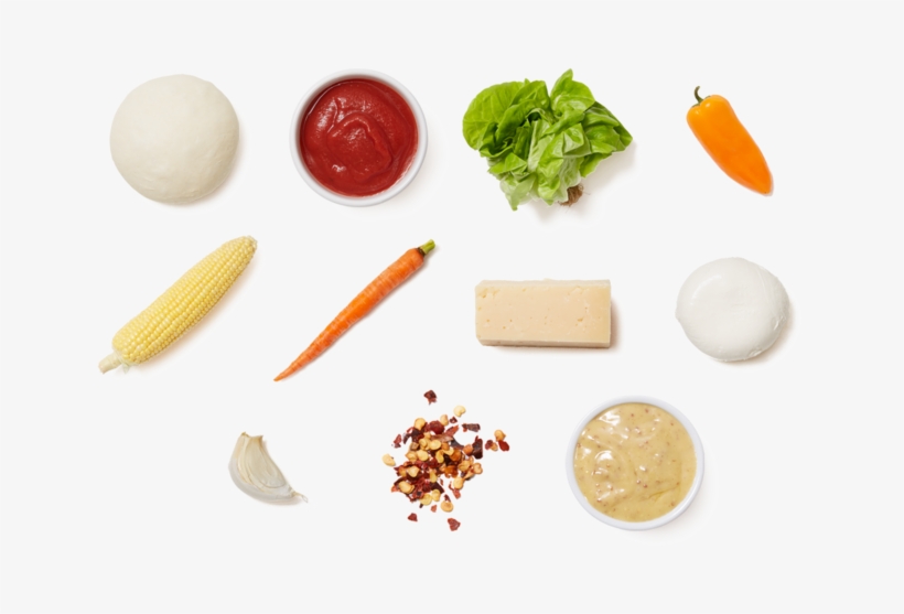 Sweet Corn & Pepper Pizza With Asiago Cheese & Butter - Carrot, transparent png #8200945