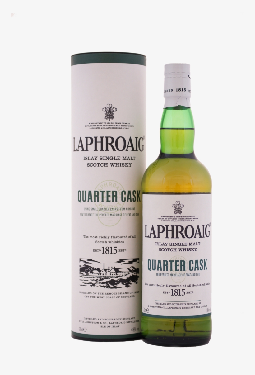 Laphroaig Quarter Cask Whisky Online Kaufen Fireball - Laphroaig Qa Cask Islay Single Malt Scotch Whisky, transparent png #8201573