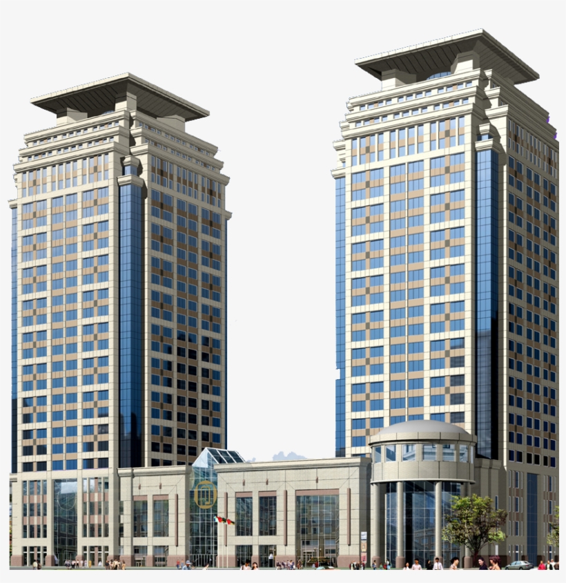 Tower Block, City Buildings, Park City, Pent House, - Tower Block, transparent png #8201612