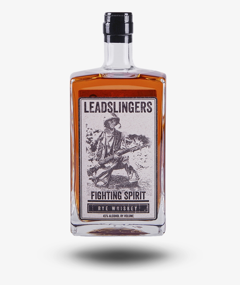 Fighting Spirit Rye - Leadslinger Whisky, transparent png #8201708