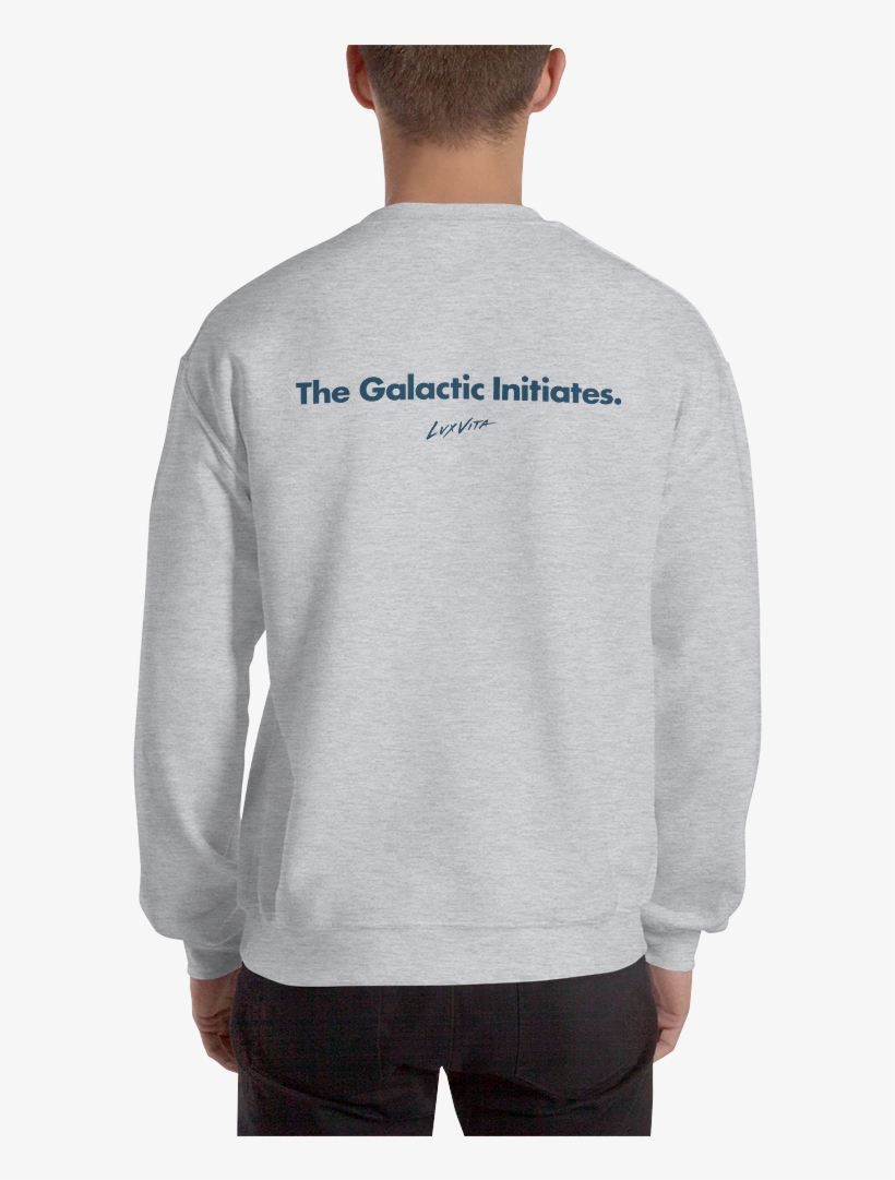 The Galactic Initiates Pyramids Sweatshirt Great Awakening - Crew Neck, transparent png #8201946