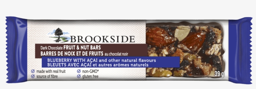 Brookside Fruit & Nut Bars - Chocolate Bar, transparent png #8203458