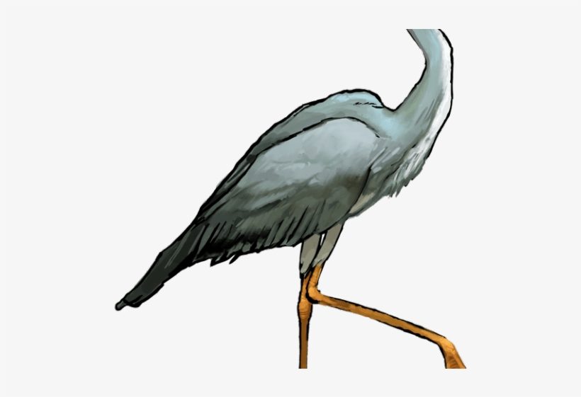 Heron Clipart Crane Bird - Heron, transparent png #8203940
