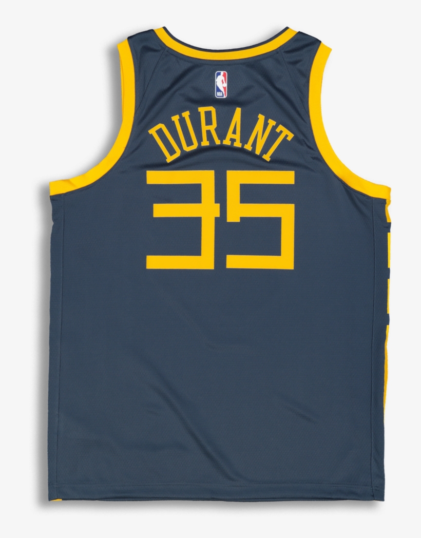 Shop Nike Golden State Warriors Kevin Durant 35 City, transparent png #8204294