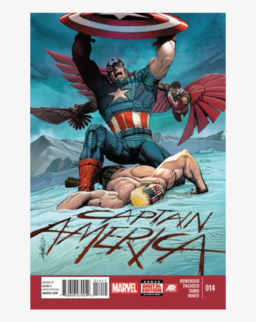 Купете Comics 2014-02 Captain America - Captain America 2012 Comic, transparent png #8204540