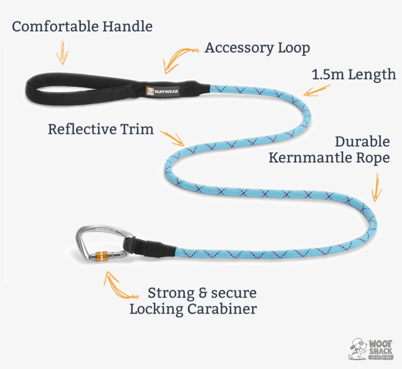 Ruffwear Knot A Leash - Wire, transparent png #8204546
