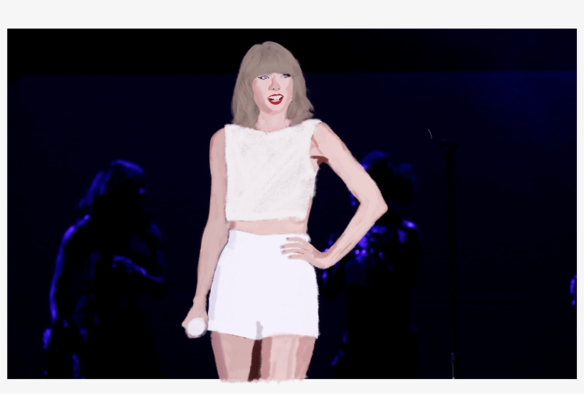 I Like The Style Of Combining 2d And Our 3d World - Girl, transparent png #8204898