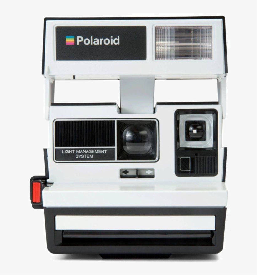 Polaroid 600 Custom Camera - White Polaroid Camera 600, transparent png #8204901