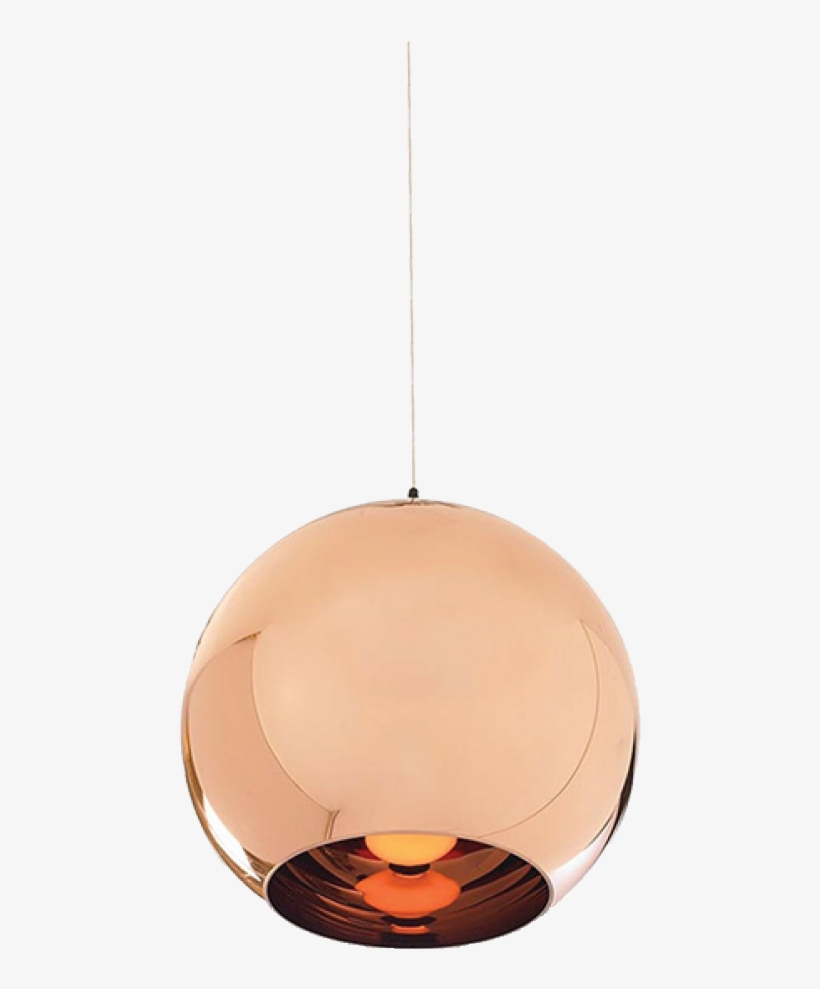 A - Tom Dixon Mirror Copper, transparent png #8205423