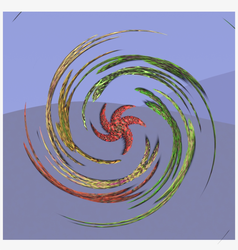 Starfish Swirl Circle - Illustration, transparent png #8205659