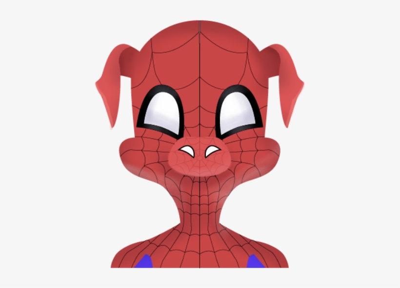 Spider-ham - Cartoon, transparent png #8205685