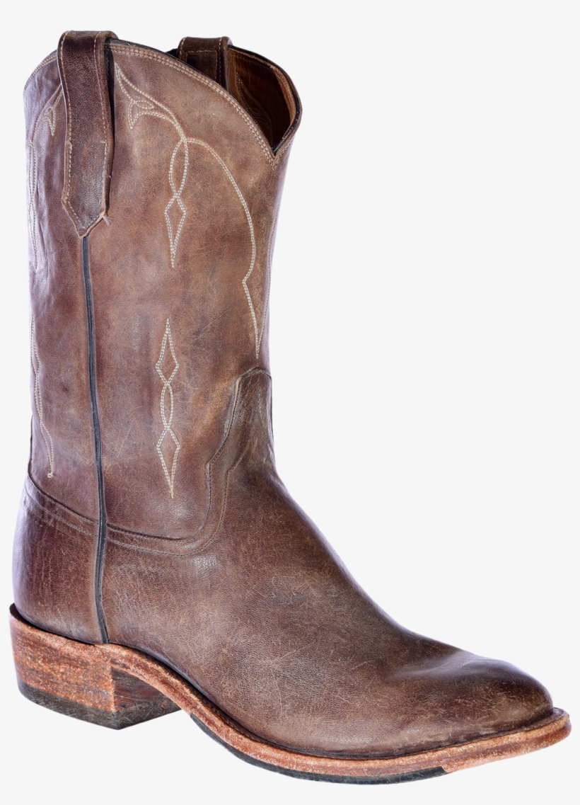 Rios Of Mercedes Men's Italian Tanned Ranch Roper - Work Boots, transparent png #8206620