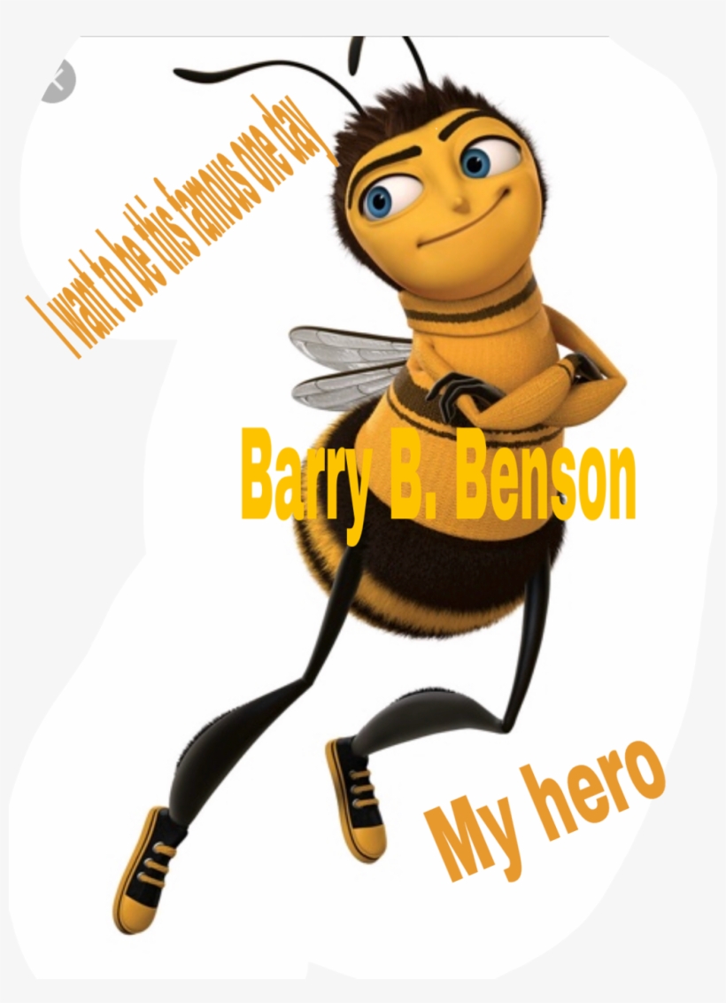 Barry Sticker - Barry The Bee Movie Transparent, transparent png #8206667