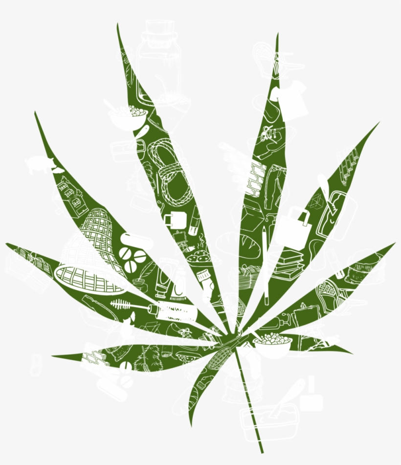 Hempillustration - Illustration, transparent png #8207181