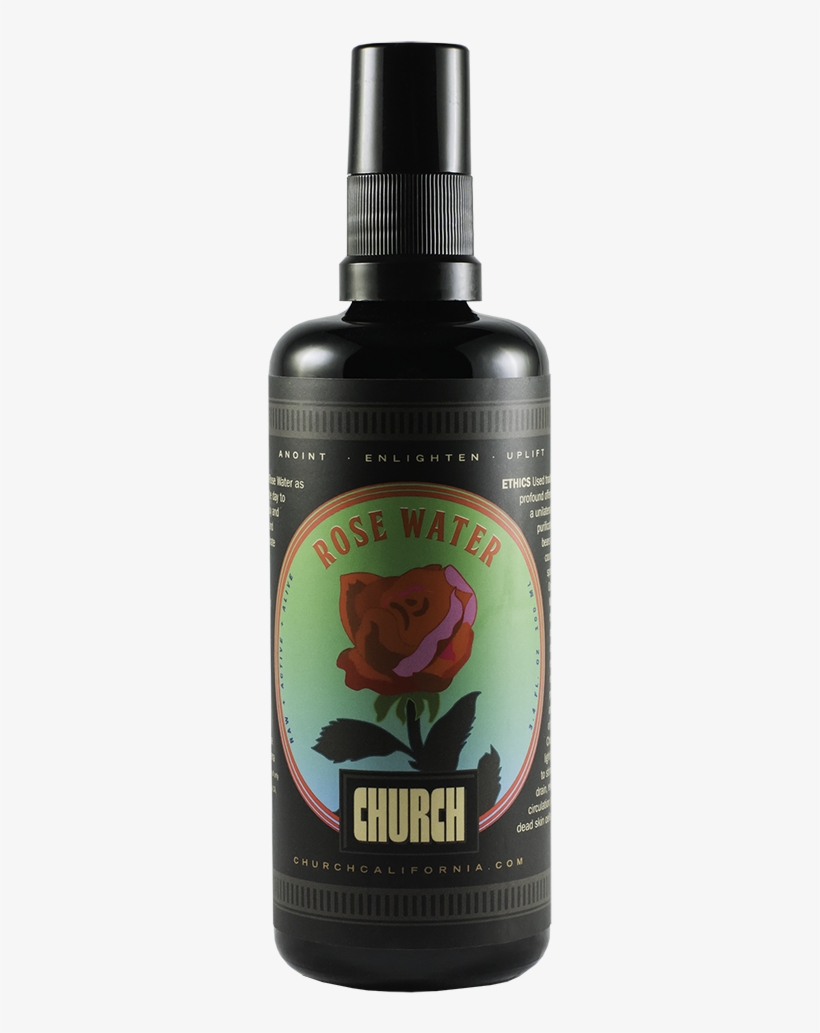 Church Rose Water - Juice, transparent png #8207527