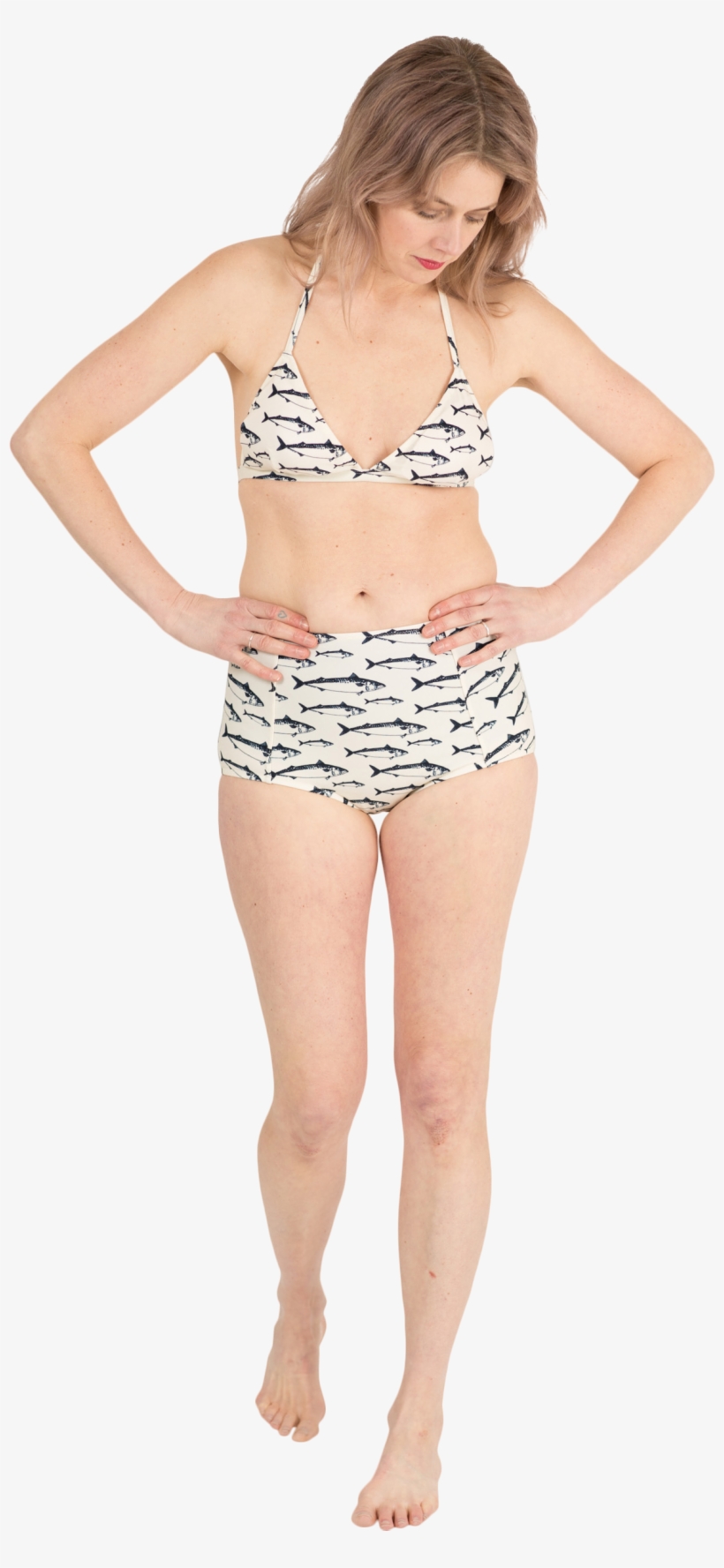 Em Makrill Bikini Top Makrill Ecru - Photo Shoot, transparent png #8207816