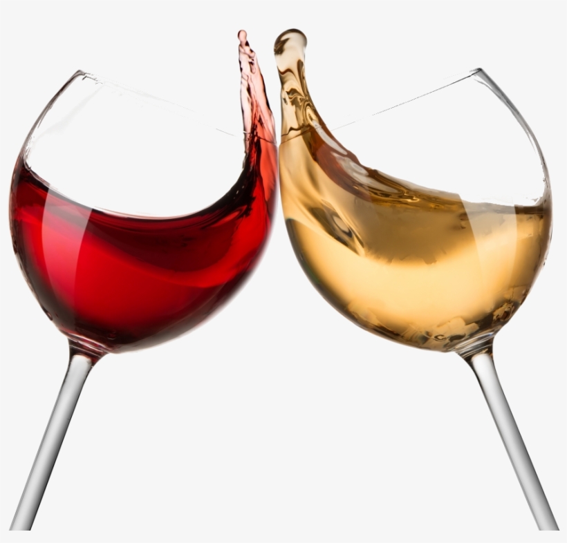 Red And White Wine Png, transparent png #8207843