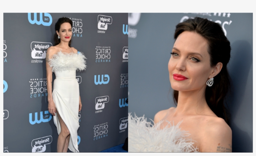 Angelina Jolie - Gown, transparent png #8208536