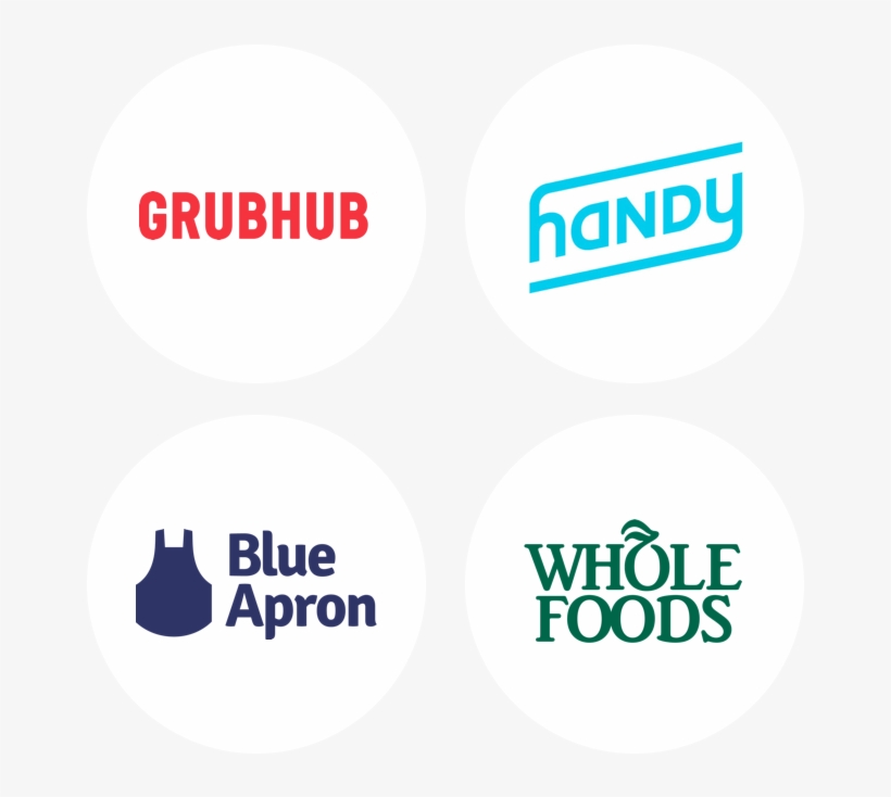 One Idea Was To Expand Grubhub's Portfolio With A Seamless - Grubhub Logo Circle, transparent png #8208630
