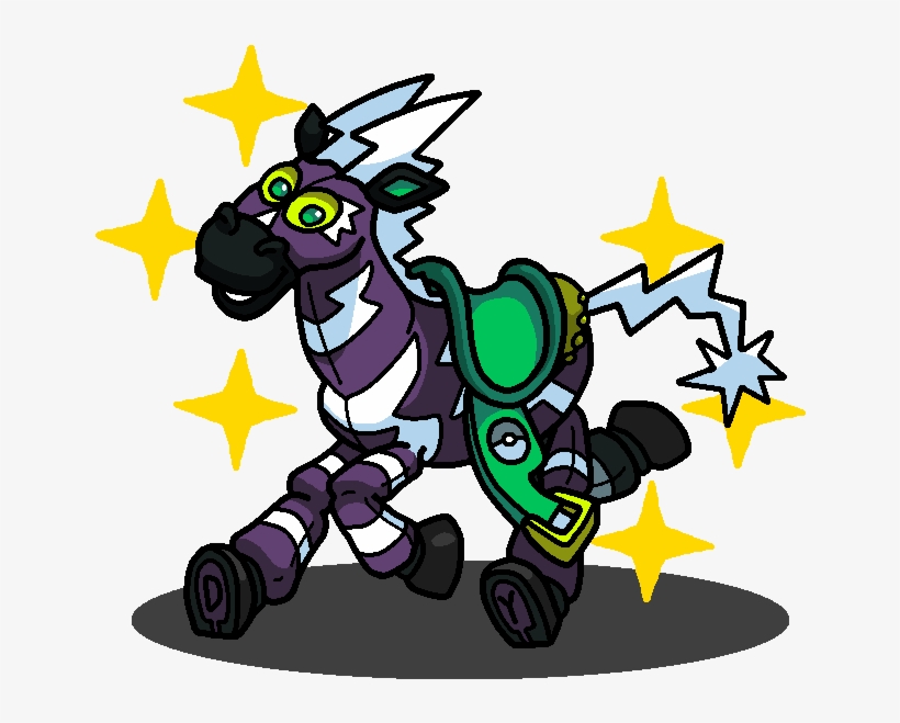 Shiny Zebstrika Bullseye Toy Story By Shawarmachine - Toy Story Pokemon, transparent png #8209068