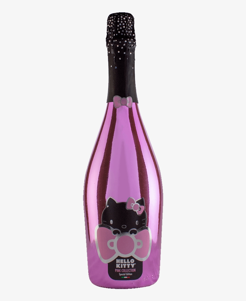 Hello Kitty Sparkling Rosè Special Edition - Hello Kitty Wine Limited Edition, transparent png #8209169