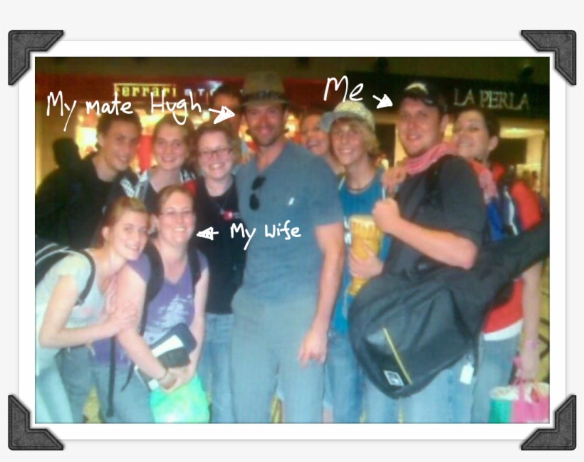 Me And My Mate Hugh Jackman - Fun, transparent png #8209261