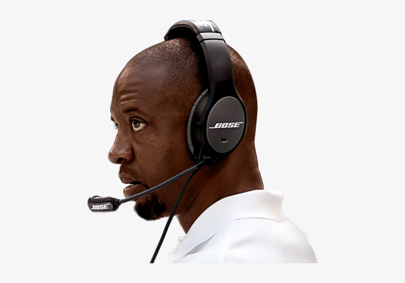 Pep Hamilton, Who Has More Than 20 Years Of Experience - Headphones, transparent png #8209574