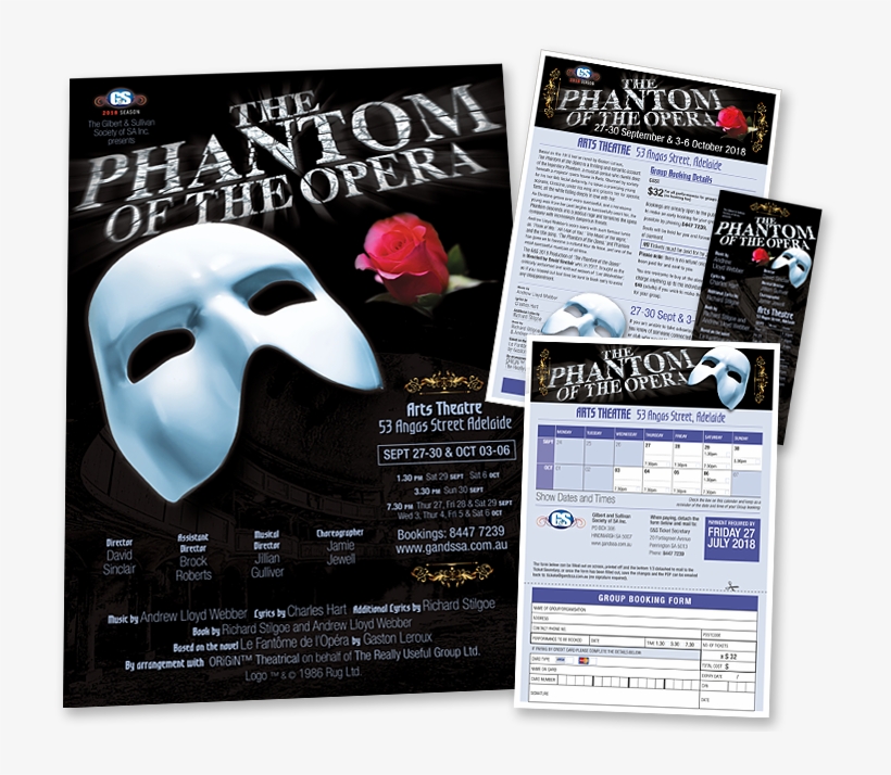 Phantom Of The Opera 25th, transparent png #8209879