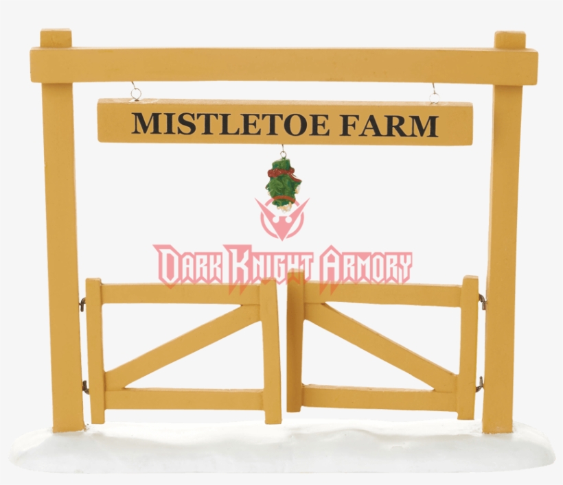 Mistletoe Farm Gate - Sign, transparent png #8210035