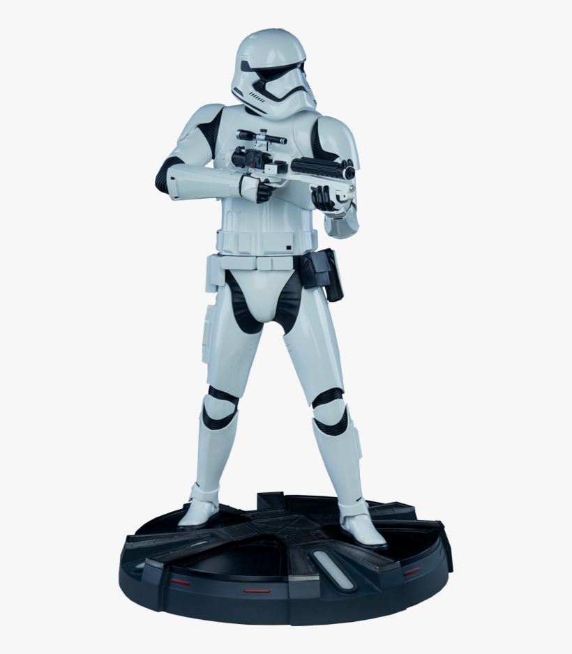 Sideshow Collectibles First Order Stormtrooper Premium - Star Wars, transparent png #8210524