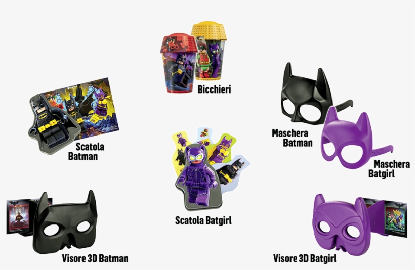 Mc Donald's Toys - Sorprese Happy Meal Batman, transparent png #8210668