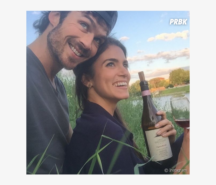 Ian Somerhalder E Nikki Reed Trocam Juras De Amor No - Ian Somerhalder With Wife, transparent png #8211111