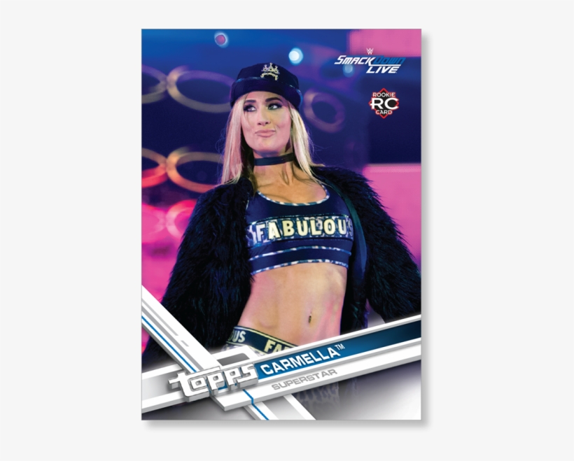 Carmella 2017 Topps Wwe - Girl, transparent png #8211491