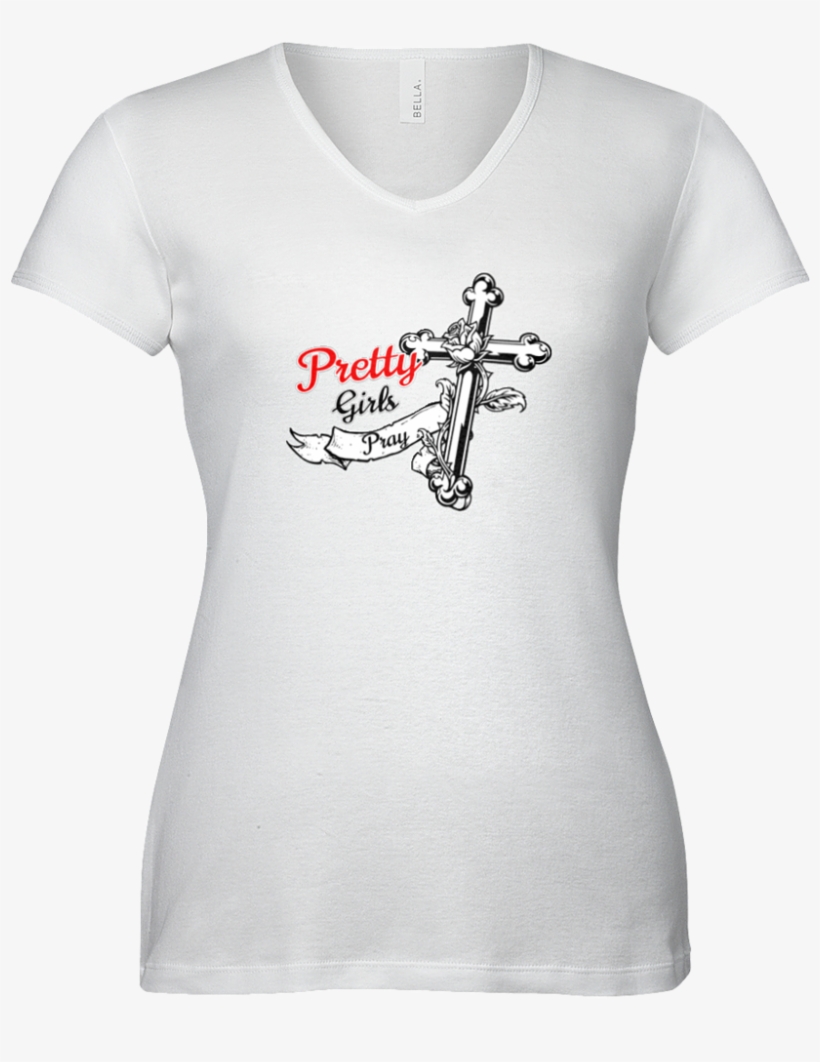 Cheap Pretty Girl Shirts - T-shirt, transparent png #8211899