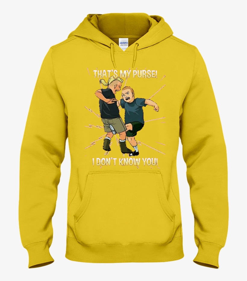 Bobby Hill That's My Purse Hoodie - Nathan Zed Good Enough Sweatshirt, transparent png #8212340