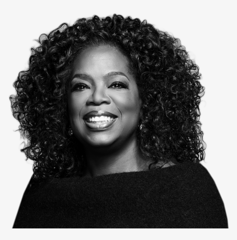 Oprah Winfrey - Oprah Winfrey Black And White, transparent png #8212883
